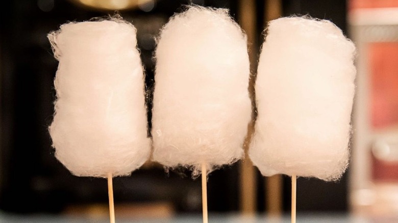 Cotton candy foie gras at Bazaar