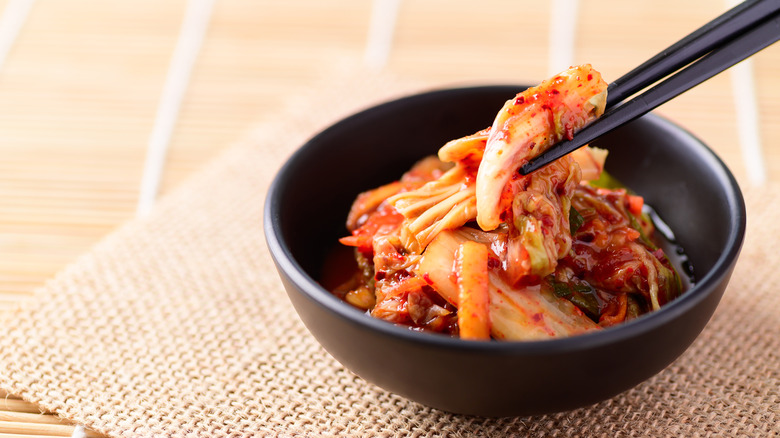 bowl of kimchi