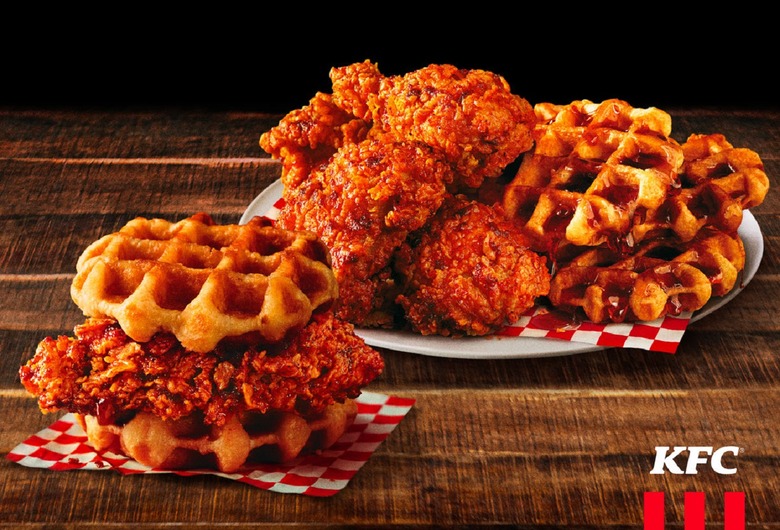 KFC Nashville Hot Chicken and Waffles review