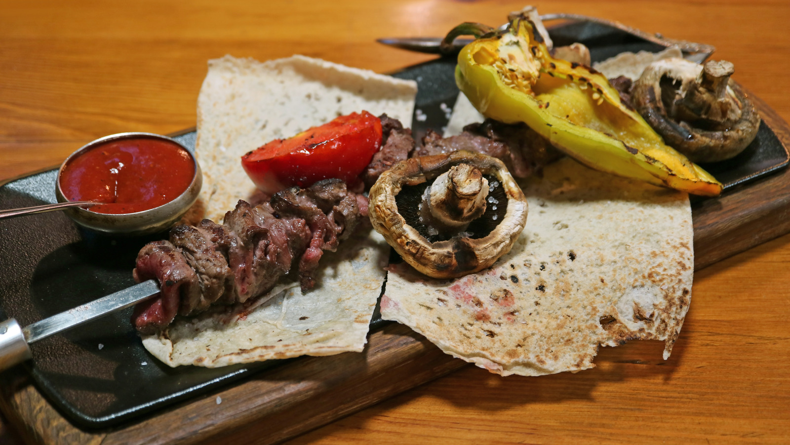 Armenian Shish Kebab - Skewered Lamb Cooked Over Hot Coals