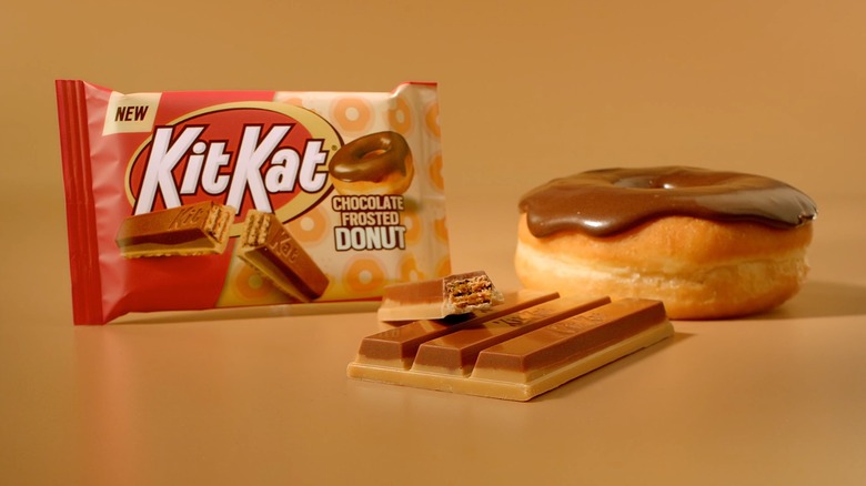 New Kit Kat flavor with chocolate donut