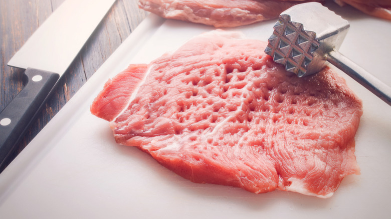meat tenderized