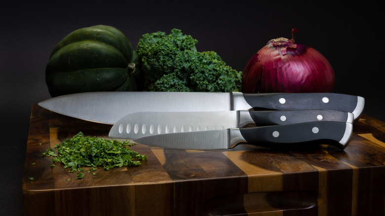Riveted knives