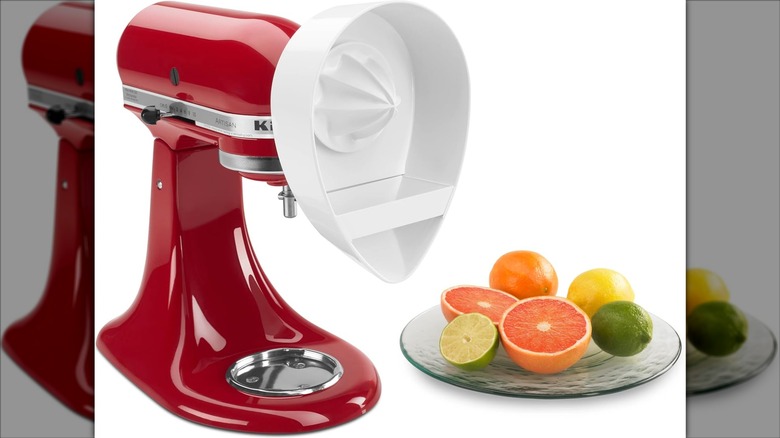 Product image of the KitchenAid citrus juicer attachment