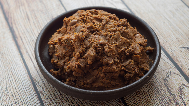 Bowl of Korean doenjang paste