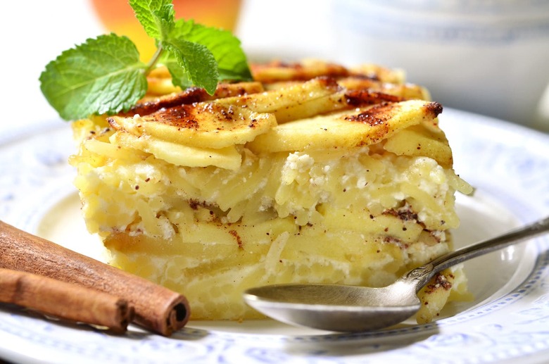 Shredded Apple Kugel