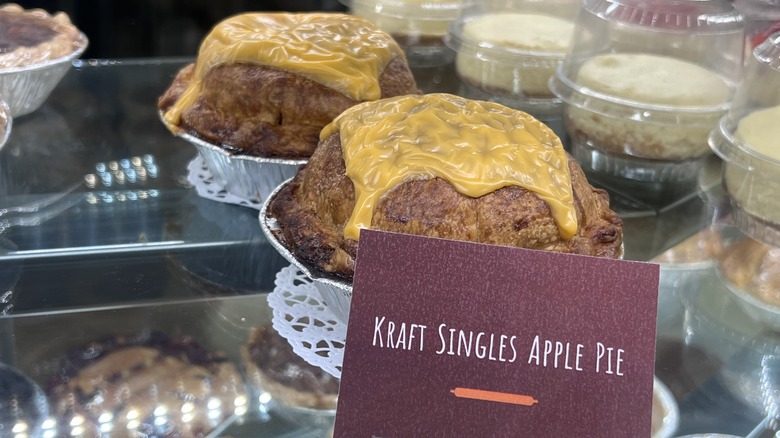 Kraft Singles Apple Pie in case