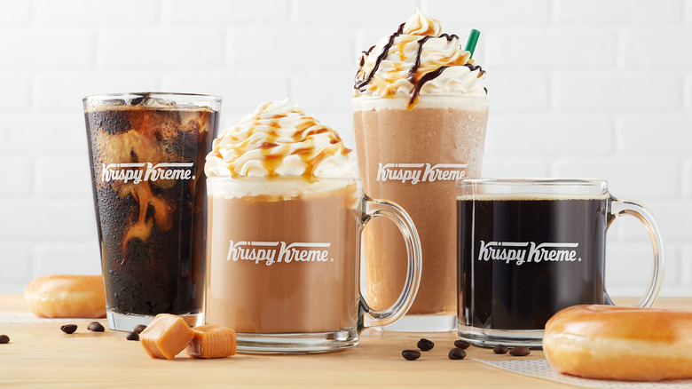 Krispy Kreme coffee drinks