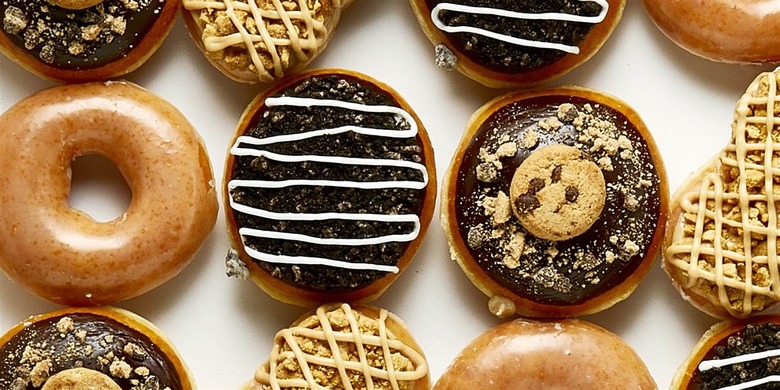 krispy kreme cookie doughnuts