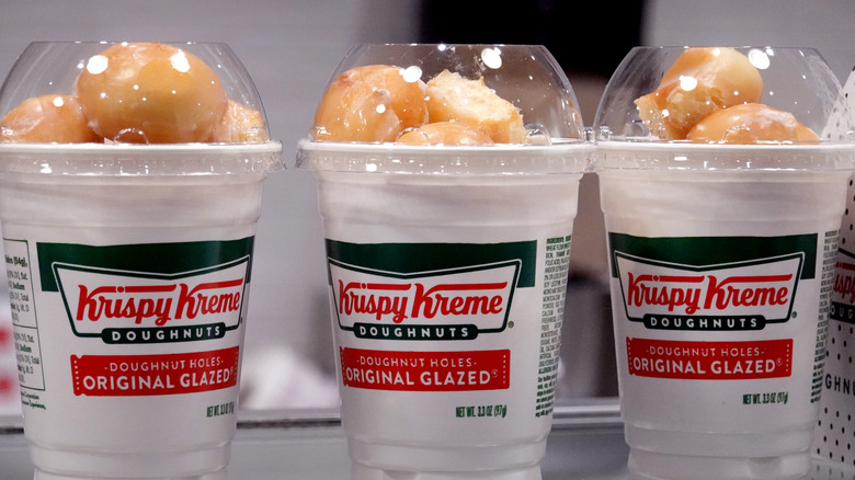 Krispy Kreme glazed doughnut holes