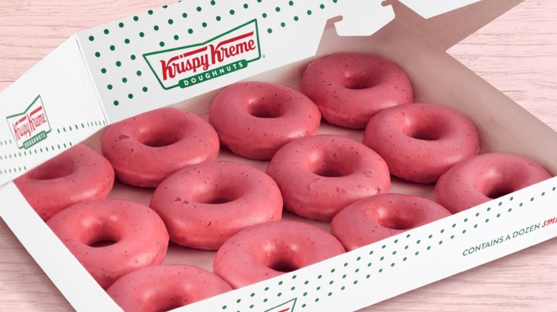 Krispy Kreme Strawberry Glazed 