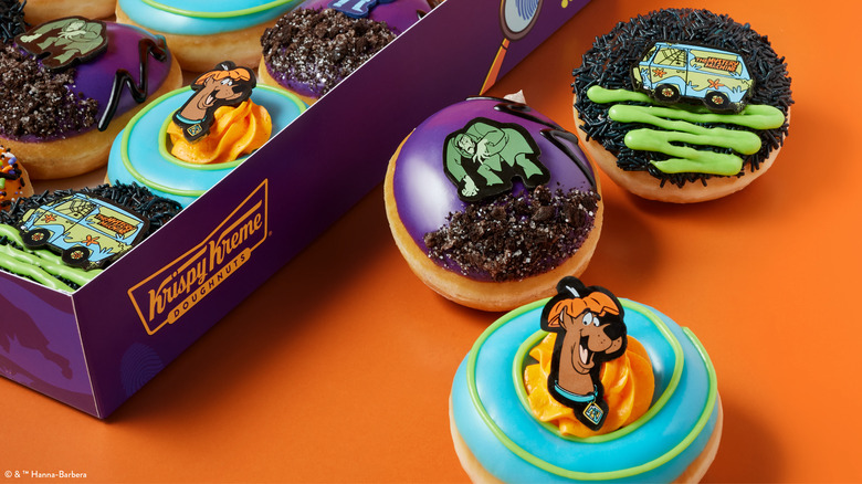Scooby-Doo donuts from Krispy Kreme