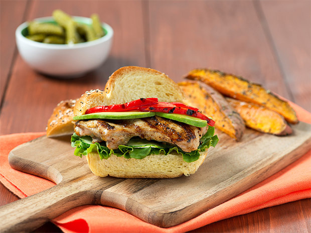 Asian Grilled Chicken Sandwich
