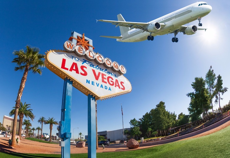 Raleigh, N.C. to Las Vegas, Nev. (By Air)