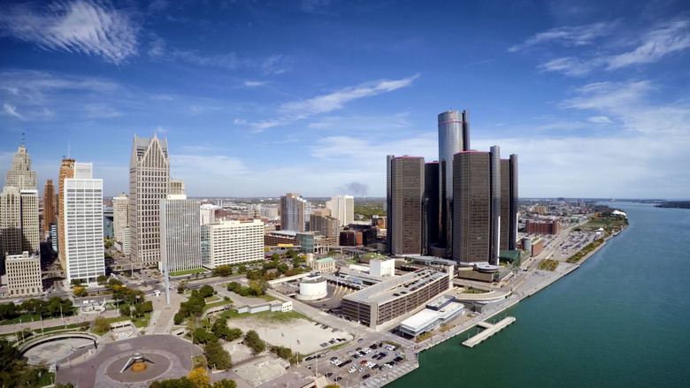 Houston, Texas to Detroit, Mich. (By Air)