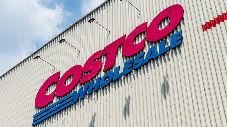 Exterior signage on a Costco Wholesale location