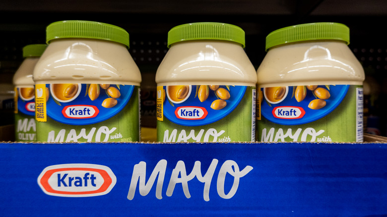 Jars of kraft mayo