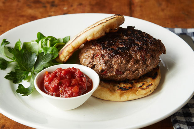 To Serve: Stuffed Hamburger