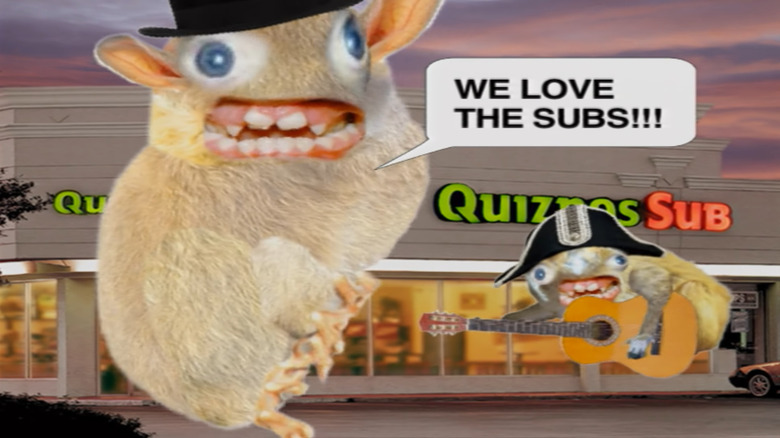 Quiznos Spongmonkeys commercial