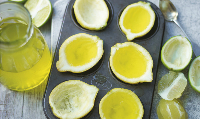 Limoncello Jell-O Shots