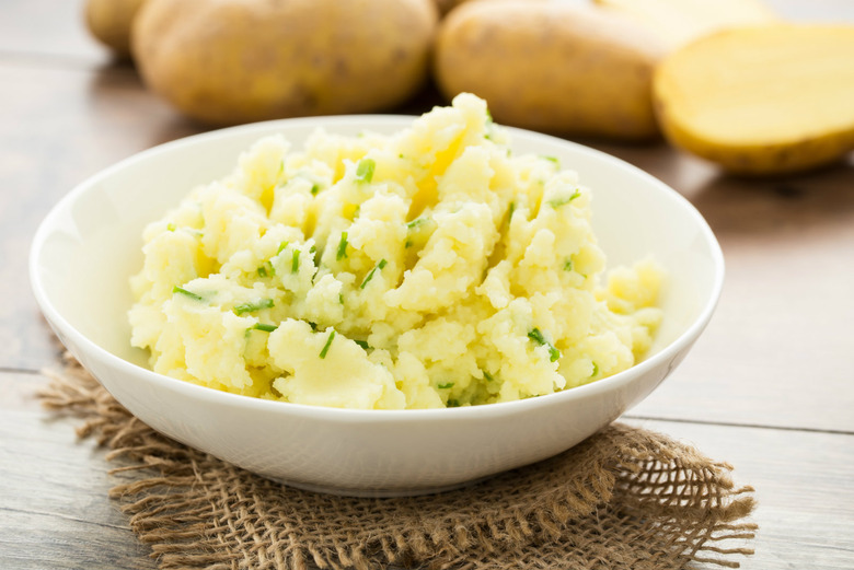 mashed potatoes