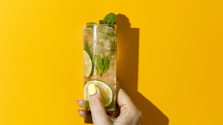 trendy cocktail shot