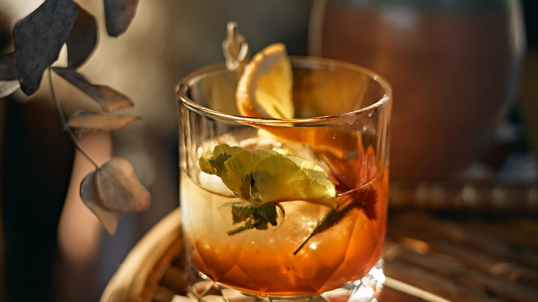 a whiskey cocktail