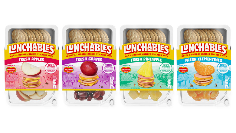 Lunchables with fresh fruit