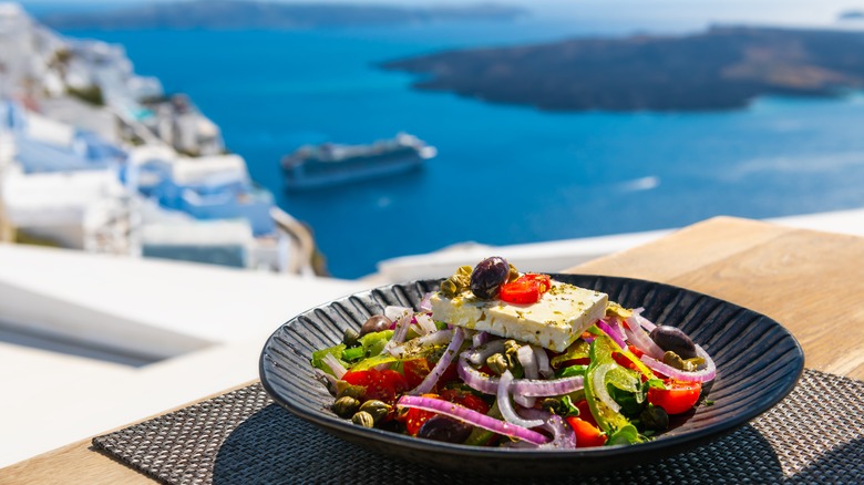 Greek Salad in Greece