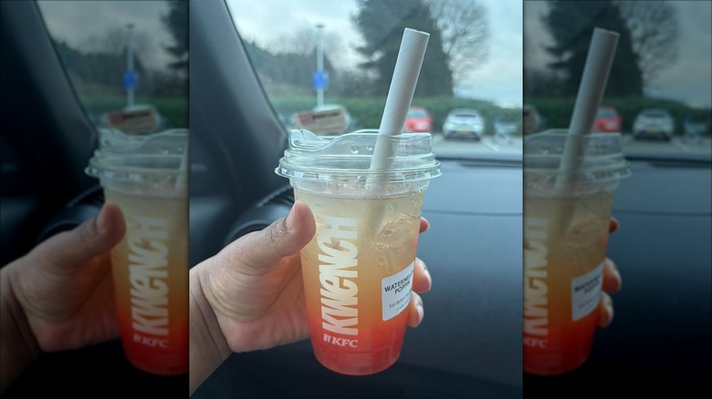 Kwench watermelon drink at KFC
