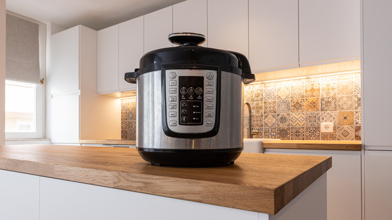 instant pot on a counter