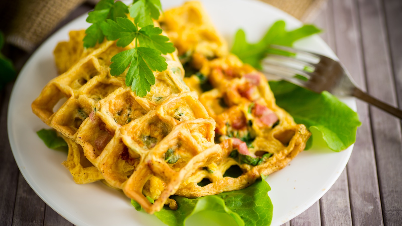 Make Omelets Easy By Pouring Those Eggs Right In Your Waffle Iron