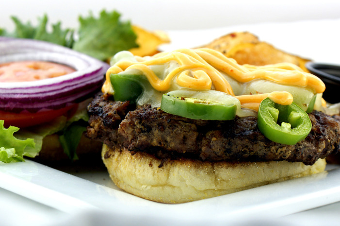 Pickled Jalapeño Burger