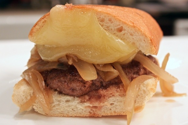 Easy French Onion Soup Burger