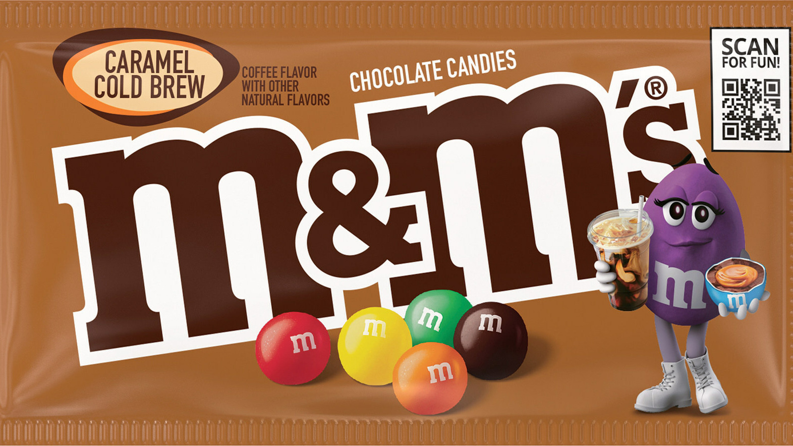 Mars Debuts New Caramel Cold BrewFlavored M&M's With An Interactive Twist