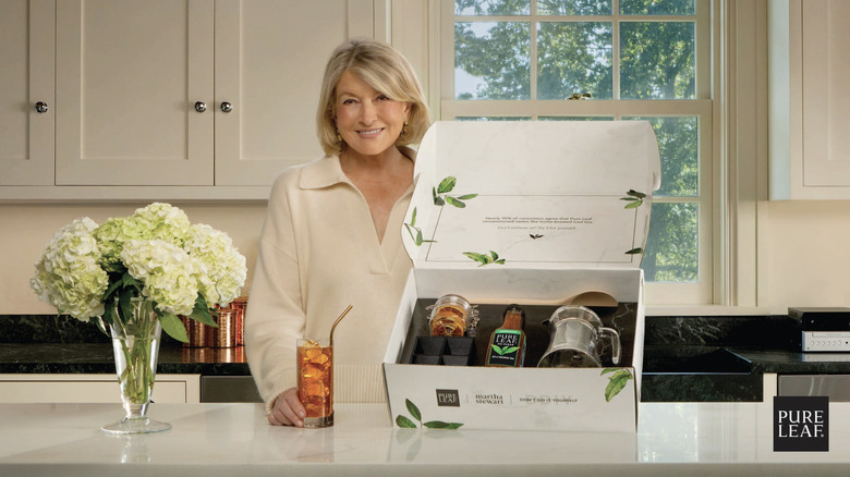 Martha Stewart with Pure Leaf kit
