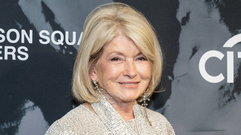 Close up of Martha Stewart