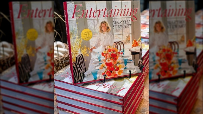 Entertaining cookbook by Martha Stewart