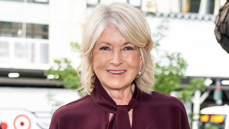 Martha Stewart arriving at event