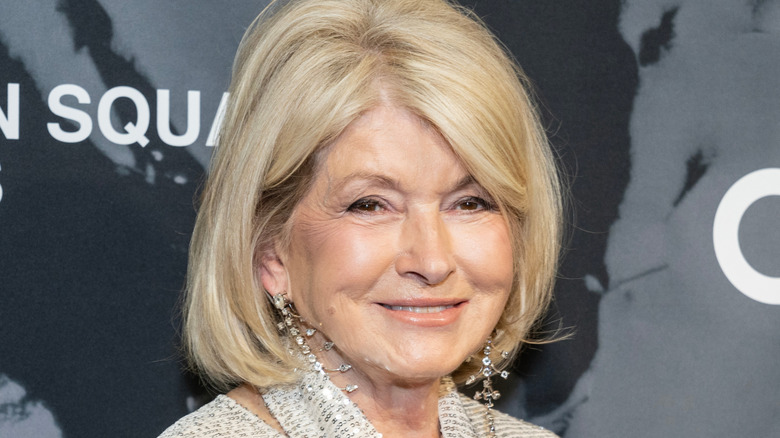 Close up of Martha Stewart