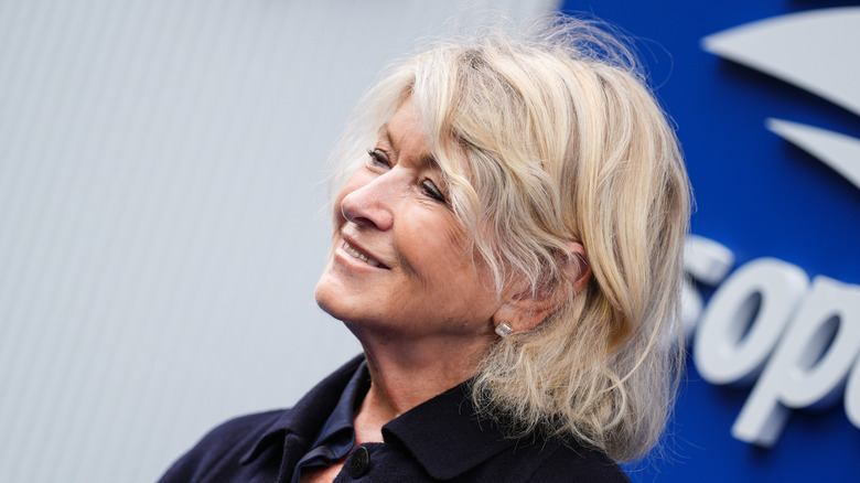 Martha Stewart smiling