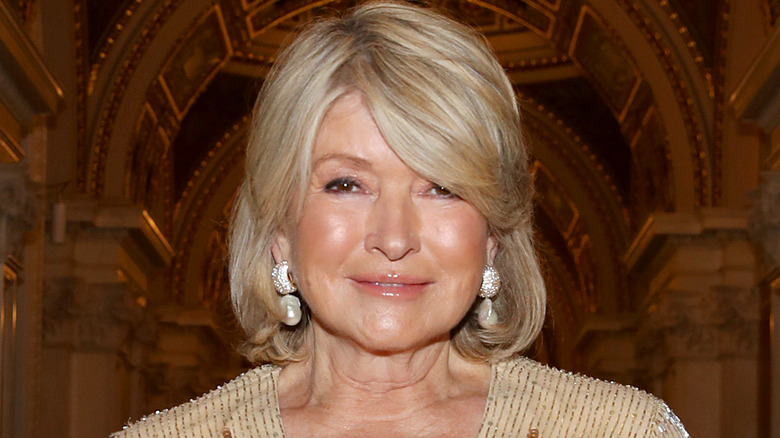 Martha Stewart smiling at event  