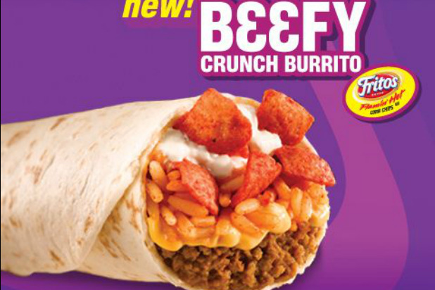 Taco Bell + Fritos — Beefy Crunch Burritos