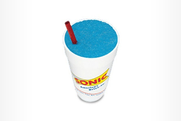 Sonic + Powerade — Powerade Mountain Blast Slush