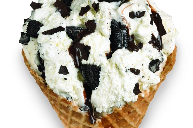 Cold Stone + Oreo — Oreo Crème Filling Ice Cream