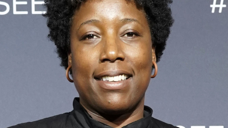 Mashama Bailey with slight smile