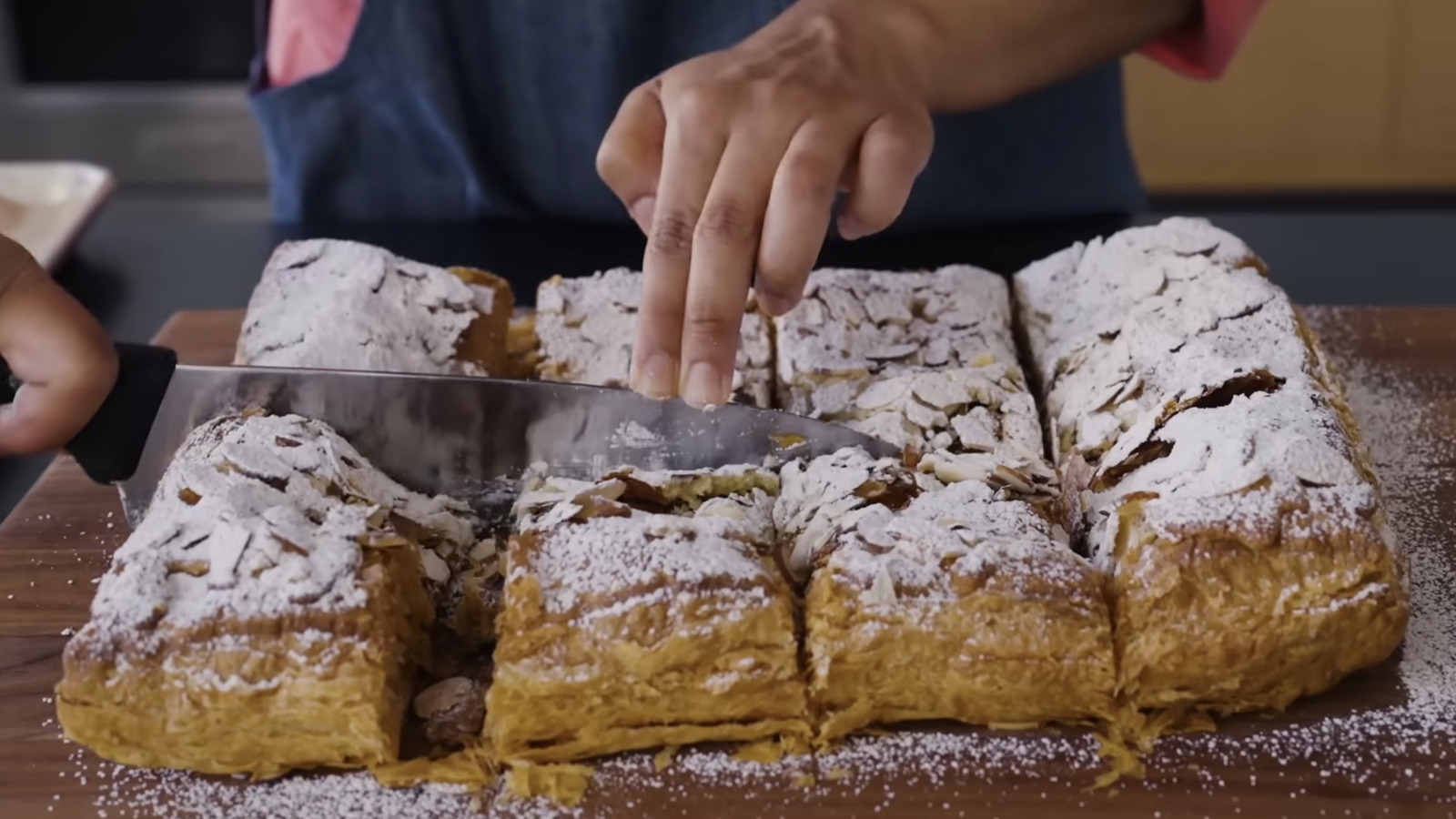 Massive Sheet Pan Croissants Are The Decadent Dessert You Didn't Know