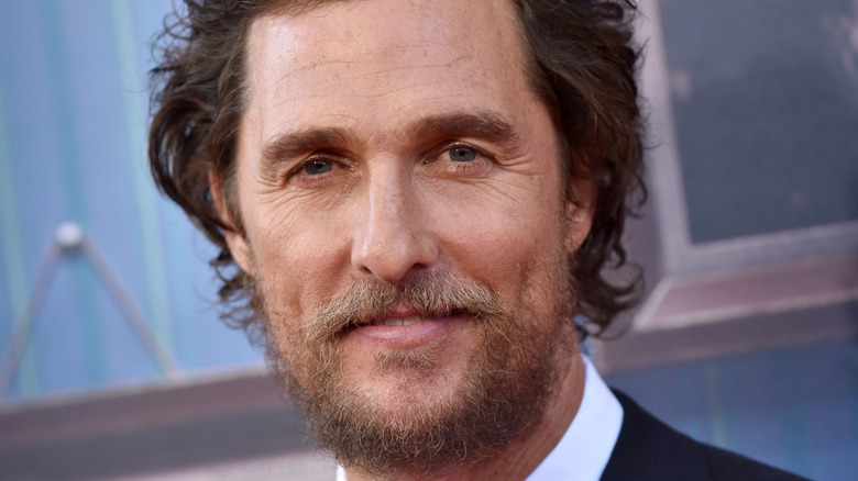 Matthew McConaughey smiling