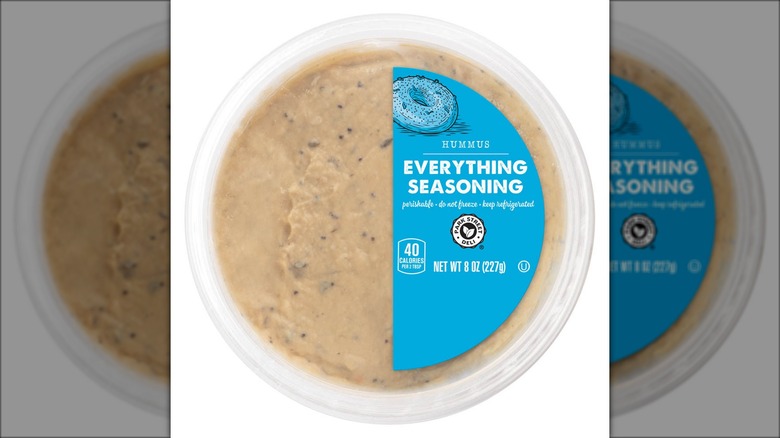 everything seasoning hummus