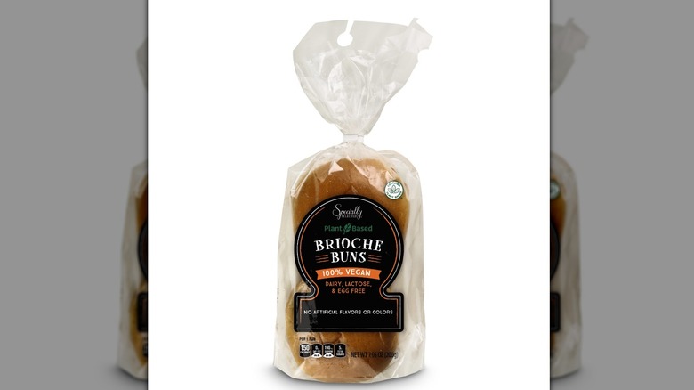 vegan brioche bun